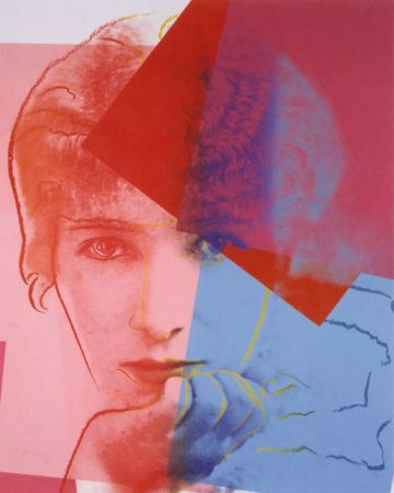 Sérigraphie Warhol - Sarah Bernhardt (FS II.234) Trial Proof