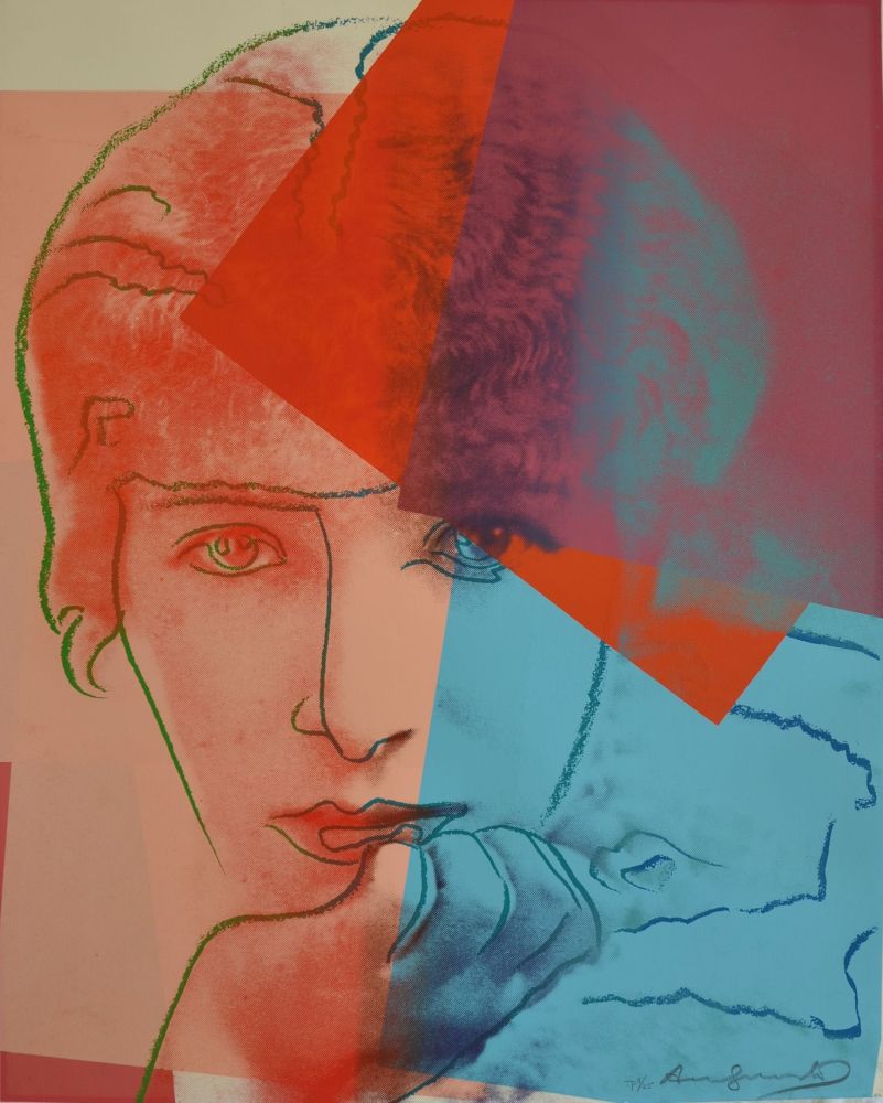 Sérigraphie Warhol - Sarah Bernhardt TP