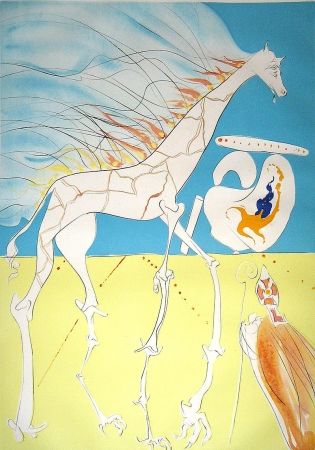 Gravure Dali - Saturnian Giraffe