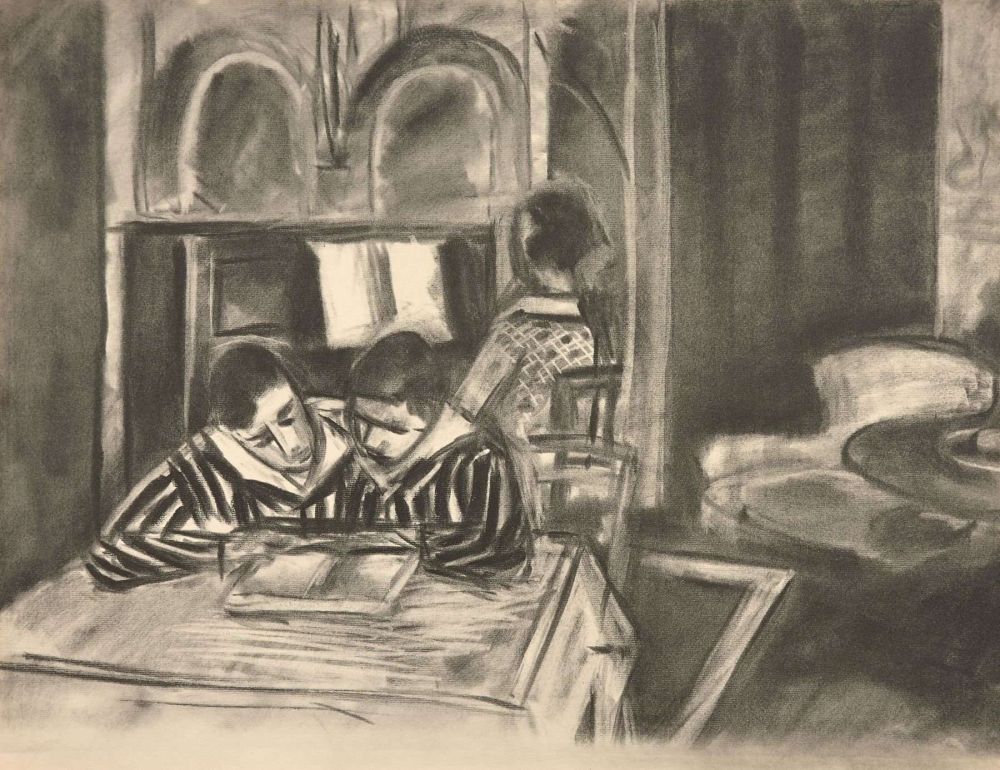 Collographie Matisse - SCENE D'INTERIEUR, 1933 