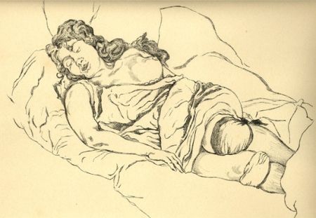 Livre Illustré Vrieslander - Schlafende Frauen / Sleeping Women