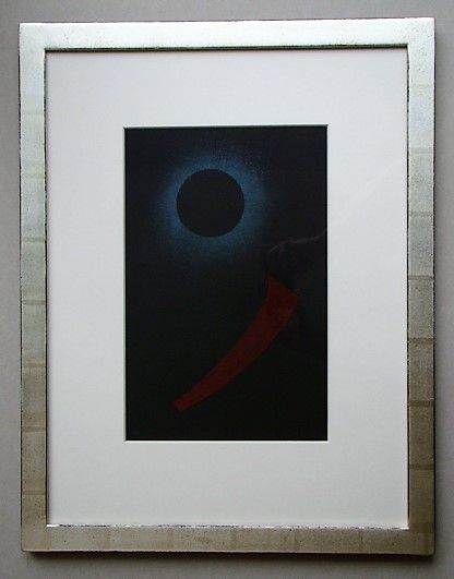 Lithographie Kandinsky - Schwarze Sonne, 1940