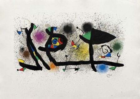 Lithographie Miró - Sculptures