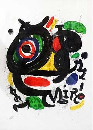 Lithographie Miró - Sculptures