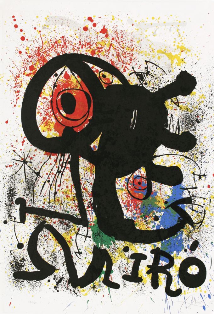 Lithographie Miró - Sculptures et céramiques