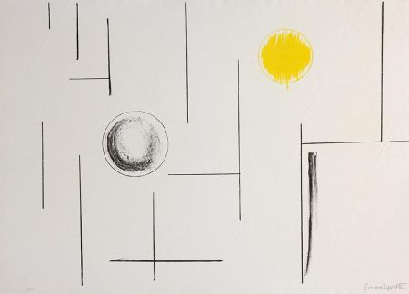 Lithographie Hepworth - Sea Forms