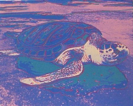 Sérigraphie Warhol - Sea Turtle