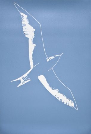 Linogravure Katz - Seagull