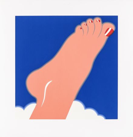 Sérigraphie Wesselmann - Seascape (Foot)