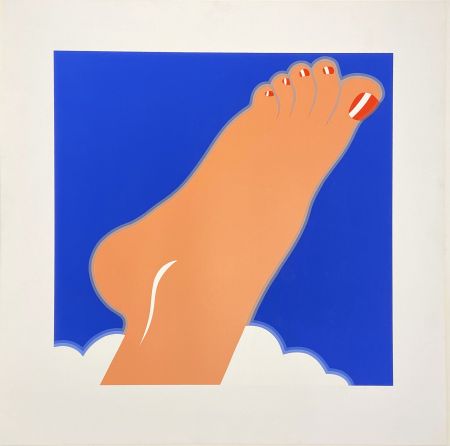 Sérigraphie Wesselmann - Seascape (foot)