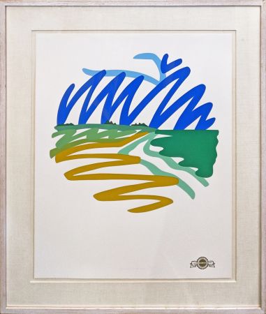 Sérigraphie Wesselmann - SEASCAPE (ROUND)