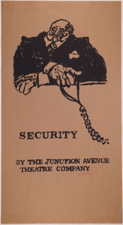 Sérigraphie Kentridge - Security