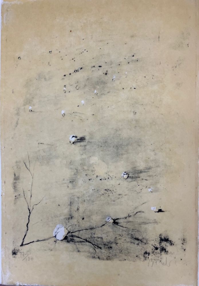 Lithographie Barcelo - Sekou