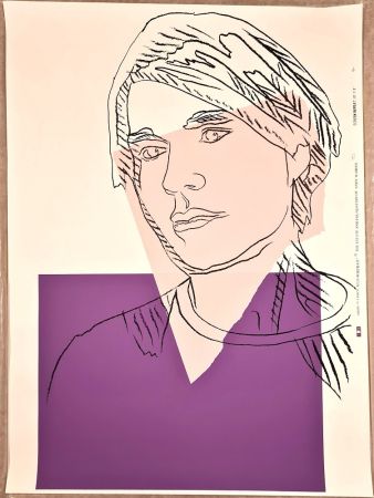 Sérigraphie Warhol - Self-Portrait