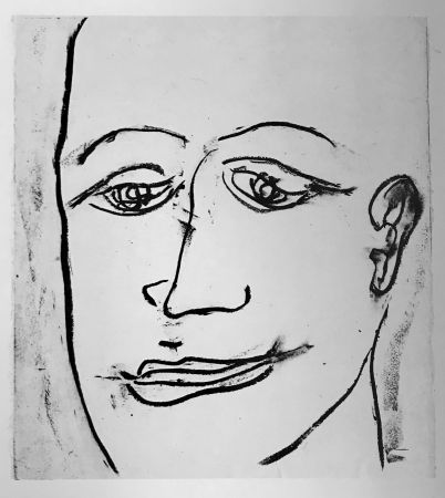 Lithographie Francis - Self Portrait