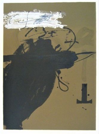 Lithographie Tàpies - Senanque 2