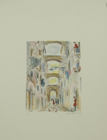 Lithographie Cascella - SENZA TITOLO