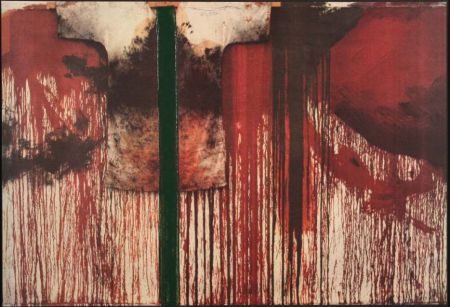 Lithographie Nitsch - SENZA TITOLO