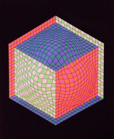 Lithographie Vasarely - Senza titolo