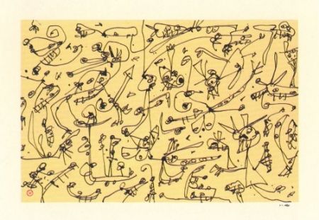 Lithographie Saura - Serie Abierta-3