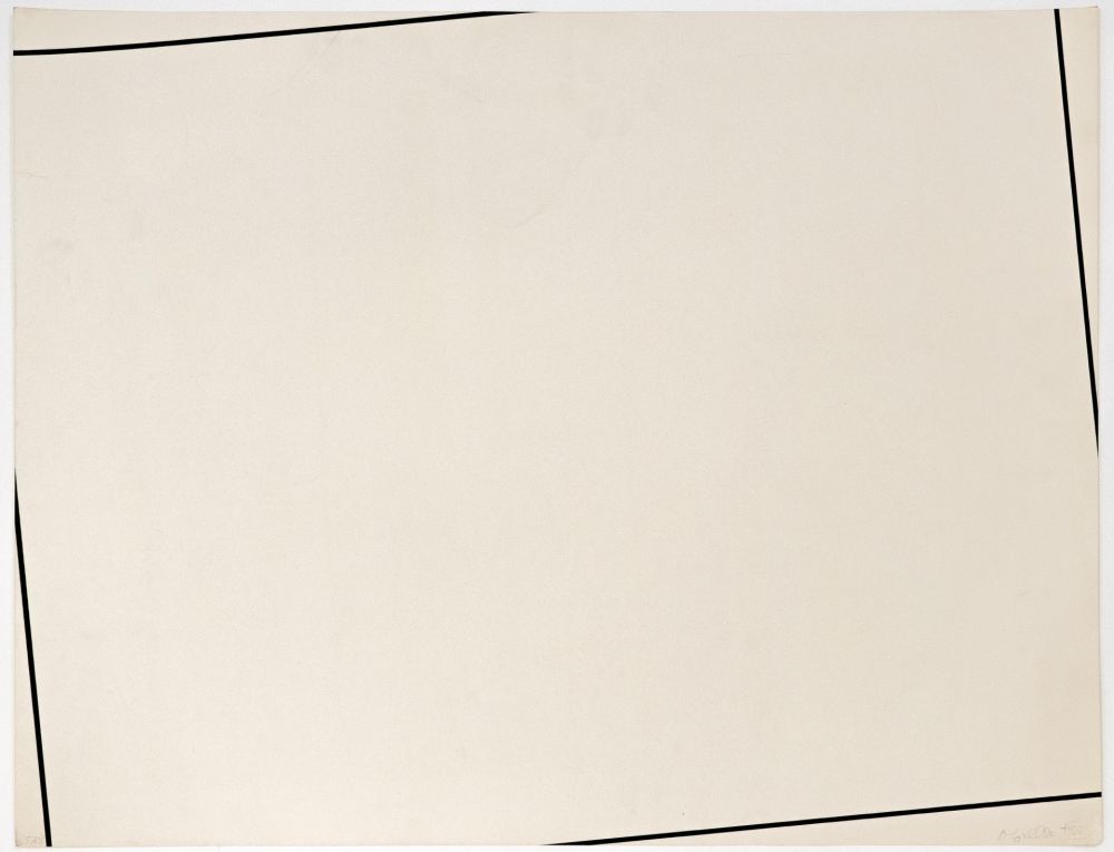 Lithographie Morellet - Serie 