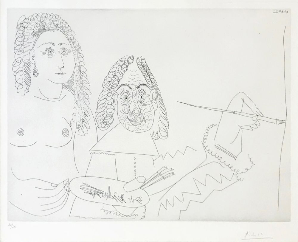 Gravure Picasso - SERIES 347 (BLOCH 1502)