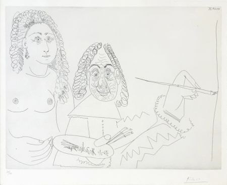 Gravure Picasso - SERIES 347 (BLOCH 1502)