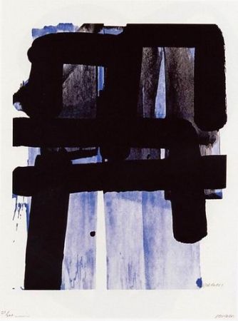 Sérigraphie Soulages - Serigraphie n°2