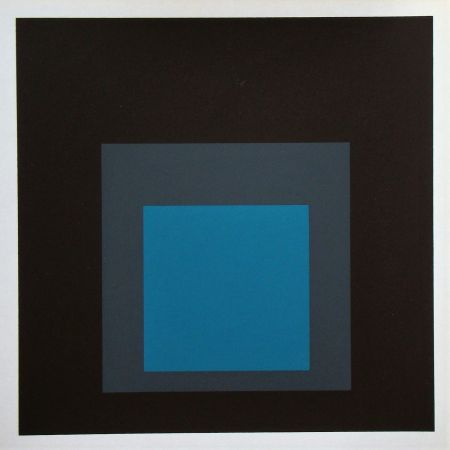 Sérigraphie Albers - Set Off, 1960