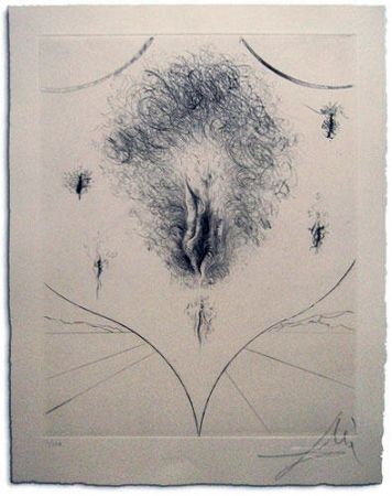 Gravure Dali - Sexe (Arches)