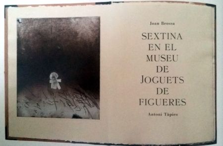 Livre Illustré Tàpies - Sextina en el Museu de joguets de Figueres