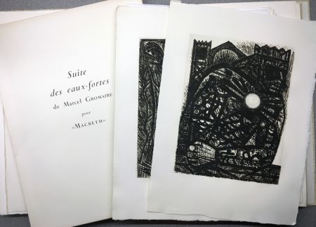 Livre Illustré Gromaire - SHAKESPEARE, William: MACBETH. Avec double suite.