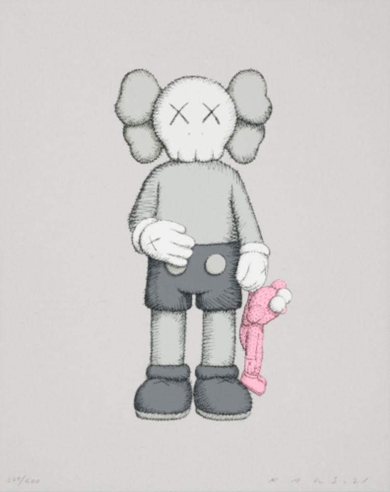 Sérigraphie Kaws - Share