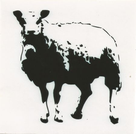 Sérigraphie Blek Le Rat - Sheep (baah)