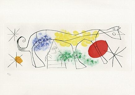 Eau-Forte Et Aquatinte Miró - Sheet 1 from 