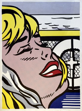 Lithographie Lichtenstein - Shipboard Girl