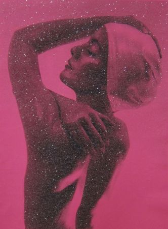 Lithographie Feuerman - SHOWER PROFILE (PINK)