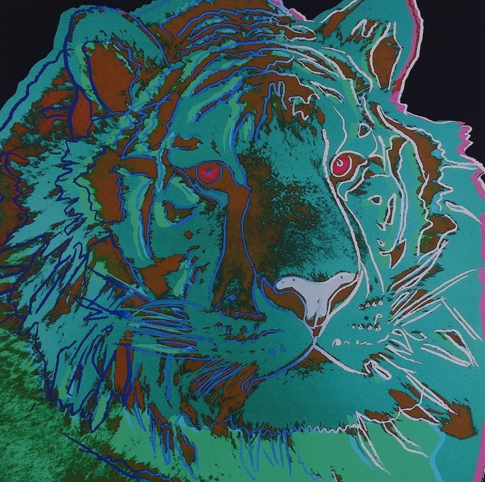Sérigraphie Warhol - Siberian Tiger