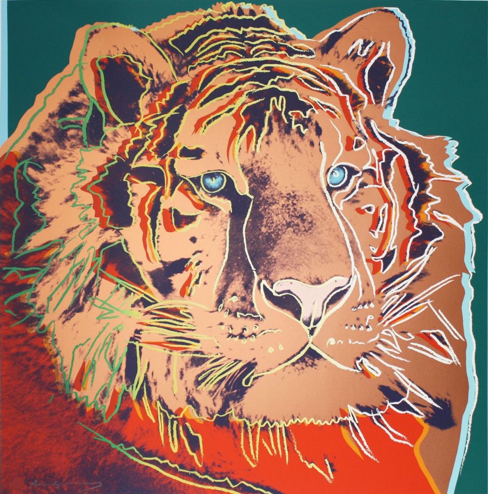 Sérigraphie Warhol - Siberian Tiger (FS II.297)