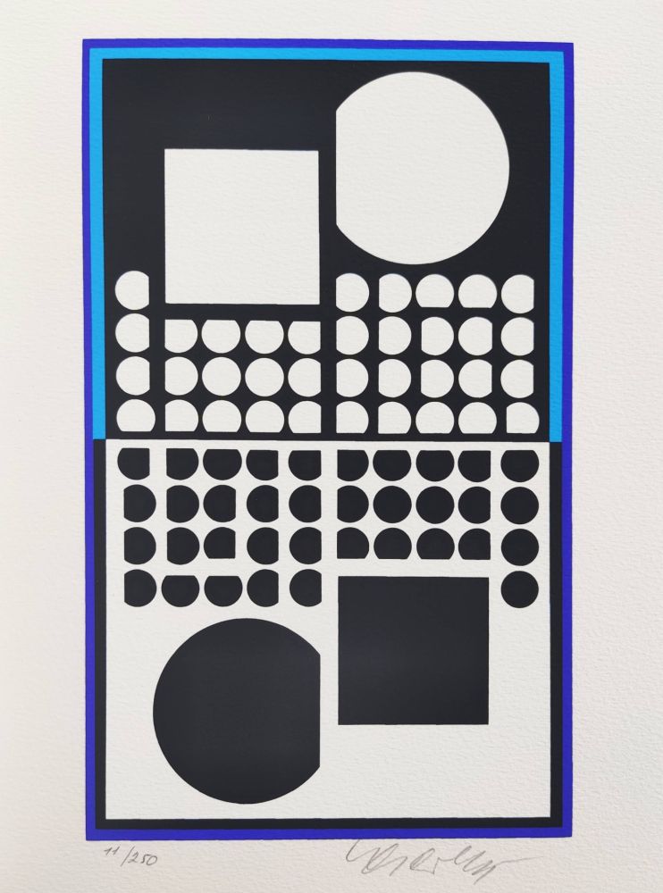 Sérigraphie Vasarely - Sicomar