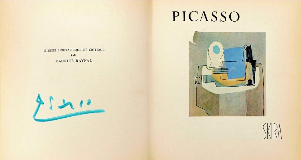 Livre Illustré Picasso - Signed The Taste of Our Time by Skira Raynal 1953 FIRST EDITION in French