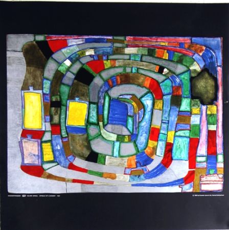 Offset Hundertwasser - Silver Spiral