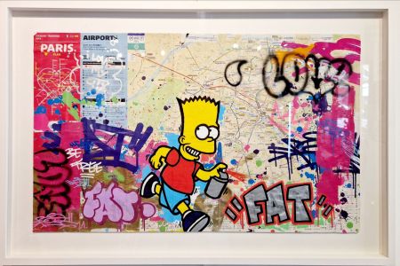 Aucune Technique Fat - Simpson (Metro Map of Paris)