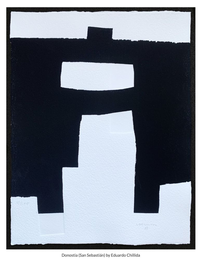 Sérigraphie Chillida - Sin titulo