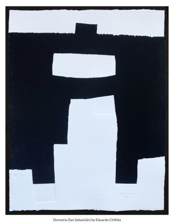 Sérigraphie Chillida - Sin titulo