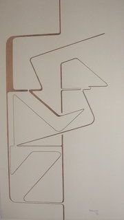 Lithographie Palazuelo - Sin titulo