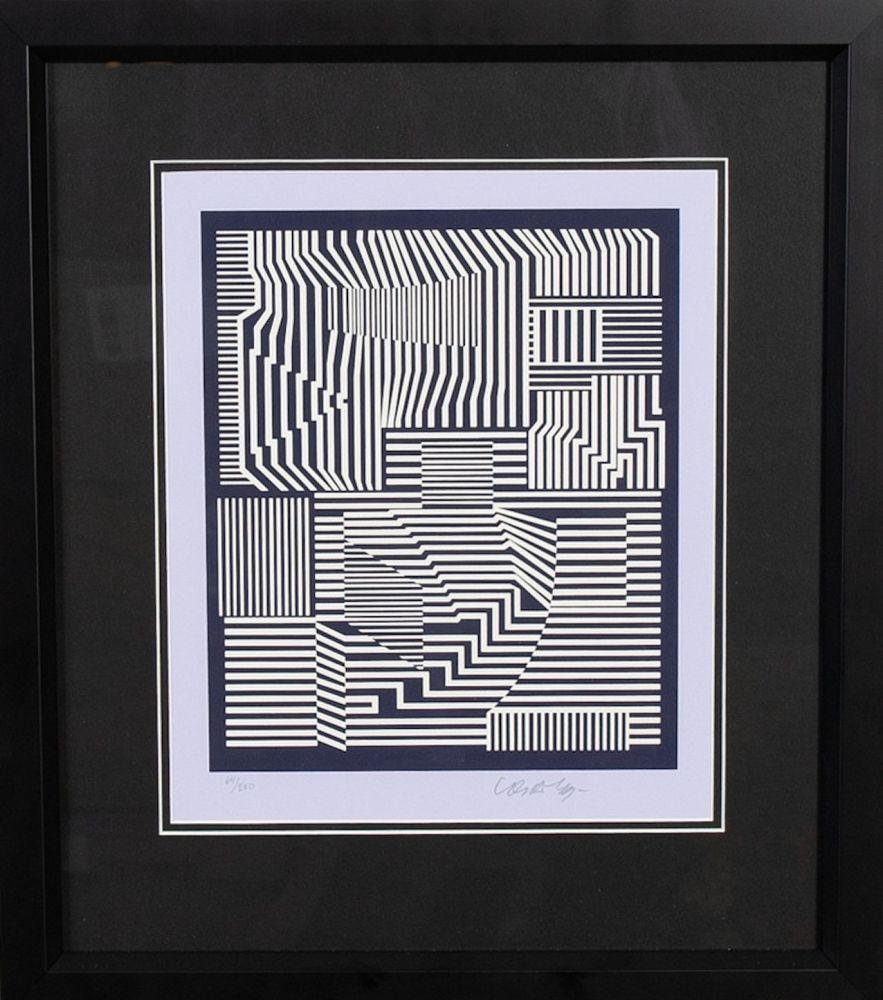 Sérigraphie Vasarely - Sin titulo I