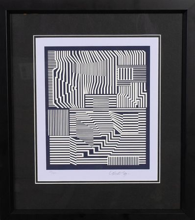 Sérigraphie Vasarely - Sin titulo I