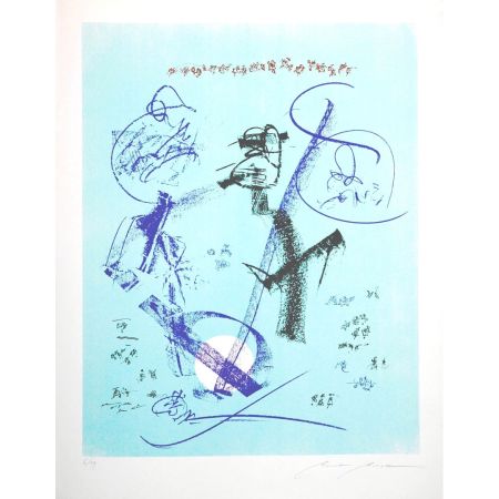 Lithographie Rossell - Sin_título