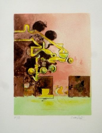 Lithographie Sutherland - Sin Título